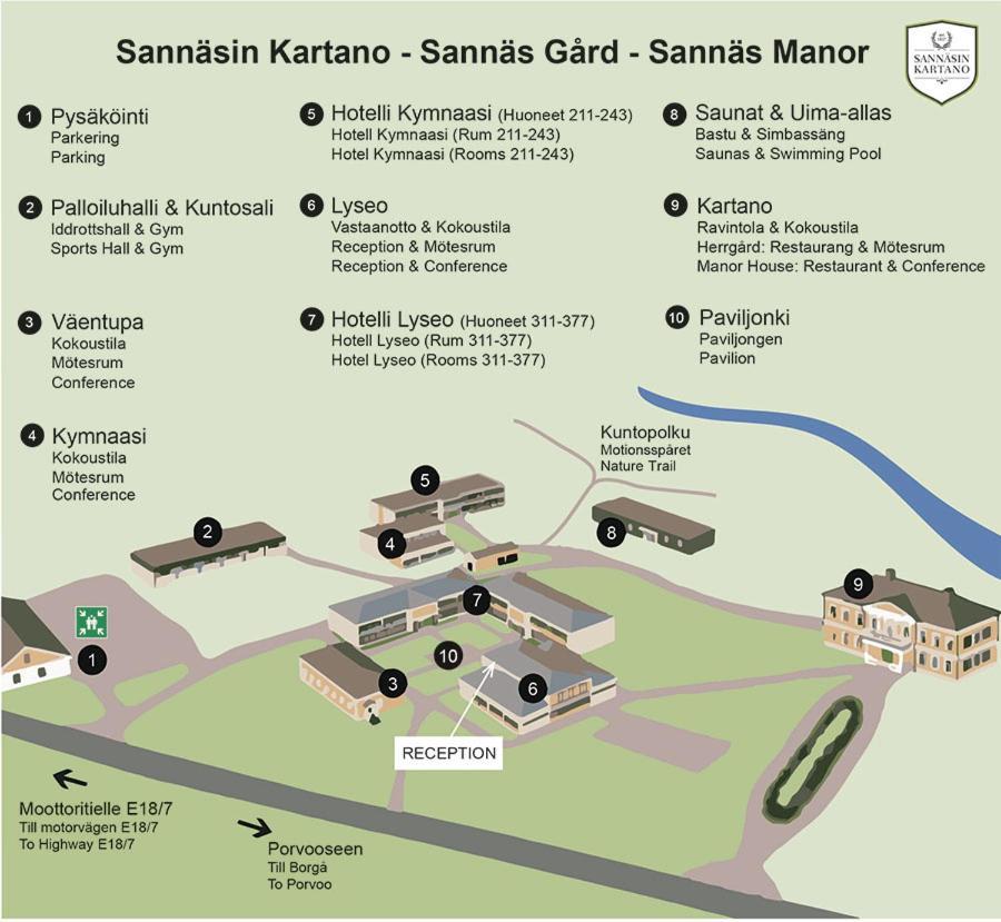 فندق Sannasin Kartano المظهر الخارجي الصورة